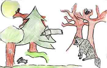 Les animaux le fuient.